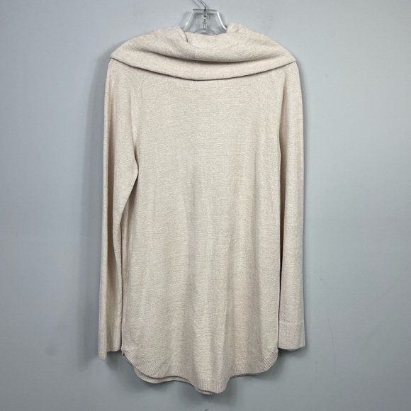 Barefoot Dreams CozyChic Ultra Lite Coastal Cowl Neck Tunic S Cozy Long Sweater - Picture 5 of 11